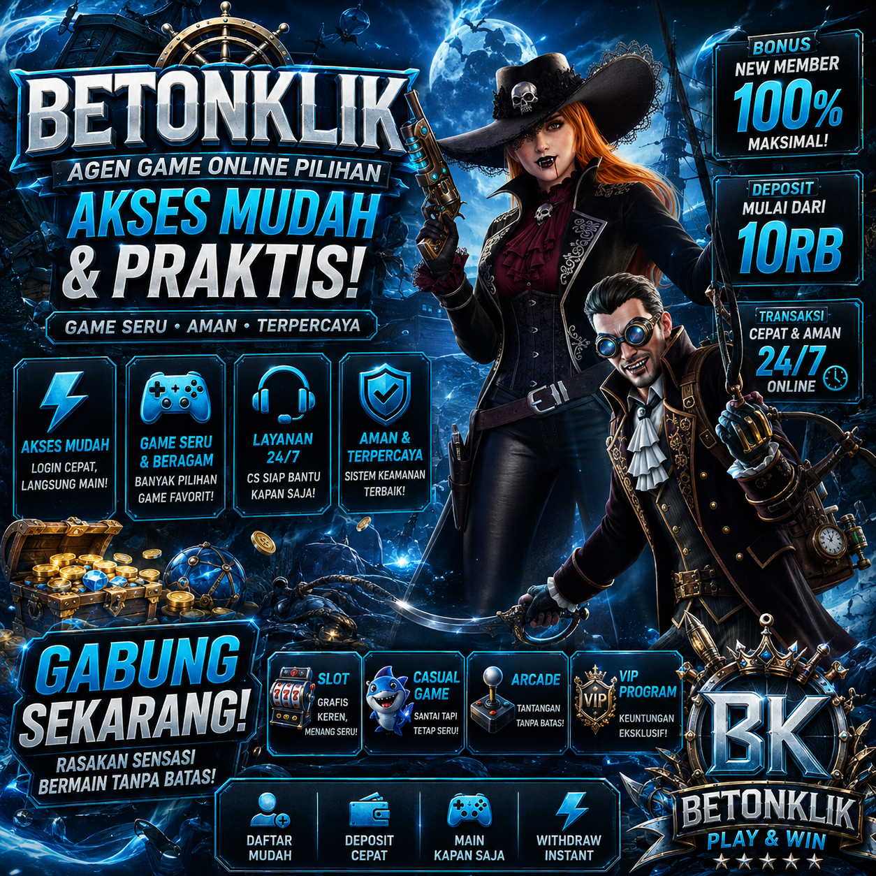 BETONKLIK | Agen Game Online Pilihan dengan Akses Mudah & Praktis by Hey siriusly